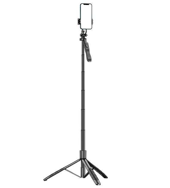 3-in-1 Extendable Selfie Stick Tripod (Phone Stand+Remote+Stick)