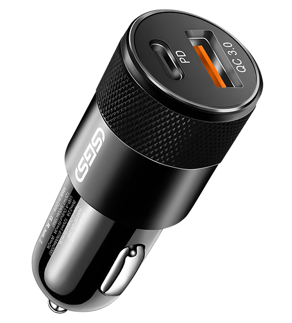 Quick Charge Car Charger – 38W Max Output