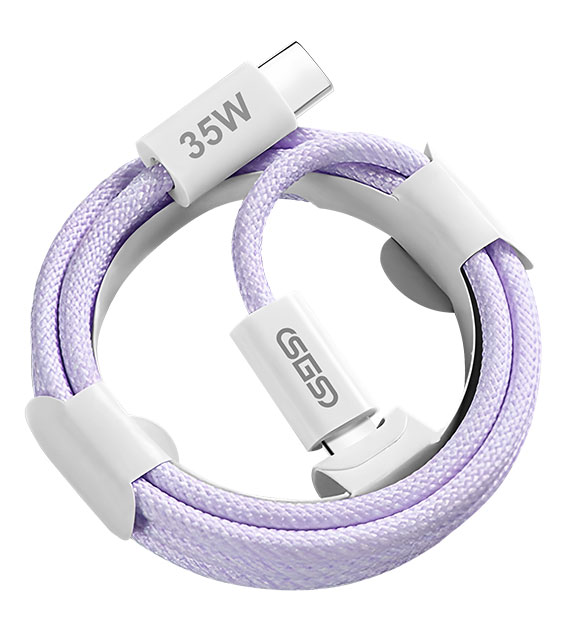 Wireless fast charging USB-C to USB-C data cable