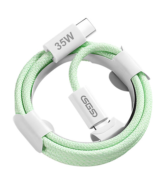 Braided USB C to USB C cable – Durable & tangle-free