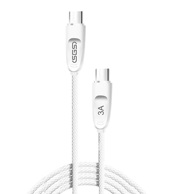 3A fast charging nylon-braided Type C cable