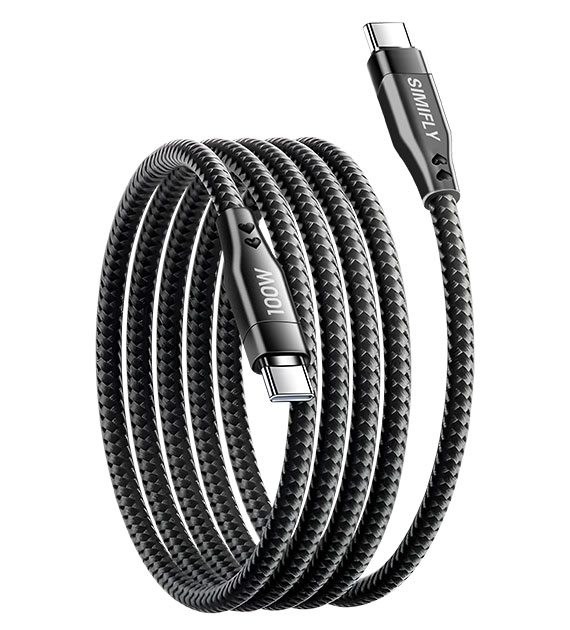 PD 100W fast charging Magnetic Type C cable